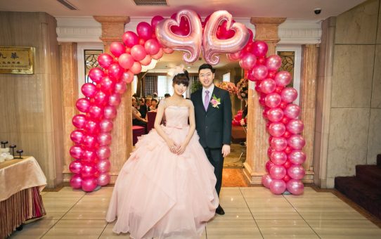 Wedding balloon decoration_婚禮氣球佈置_氣球拱門
