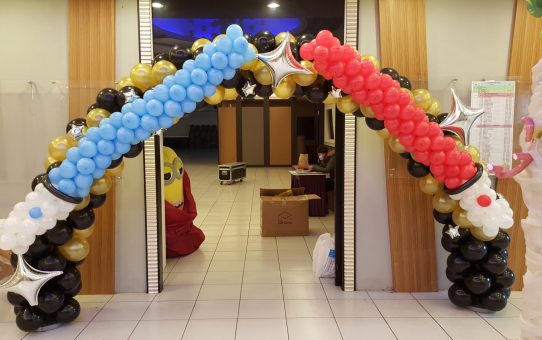 Star wars balloon decoration_星際大戰氣球佈置_氣球拱門