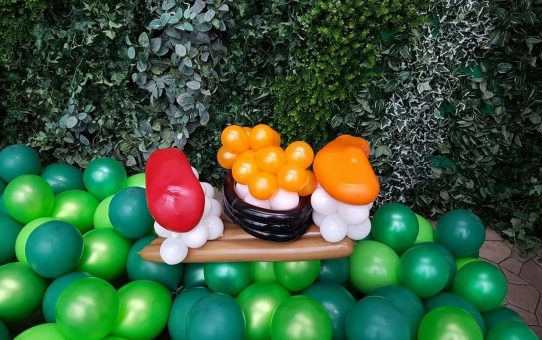 Balloon sushi sculpture_balloon decoration_氣球壽司_氣球日本_氣球佈置_氣球展_台北