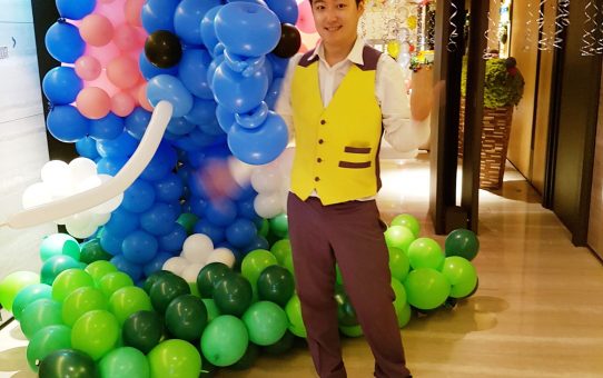 elephant balloon decoration_大象氣球_氣球佈置