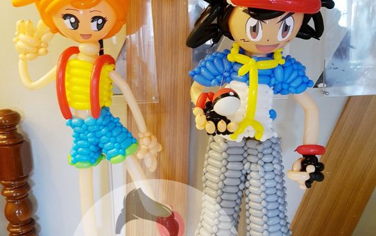 Pokemon Balloon decoration_寶可夢氣球佈置