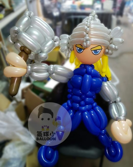 造型氣球達人 Thor Balloon_索爾氣球_超級英雄_Superhero_造型氣球
