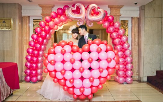 Wedding balloon decoration_Arch_氣球拱門