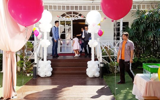 Wedding balloon decoration_婚禮氣球佈置
