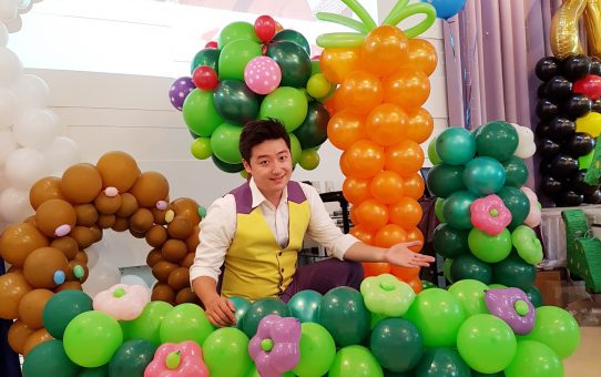 Zootopia balloon decoration_動物方城市氣球佈置