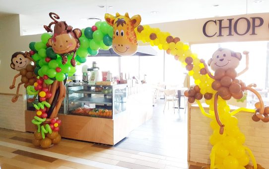 balloon arch_animals