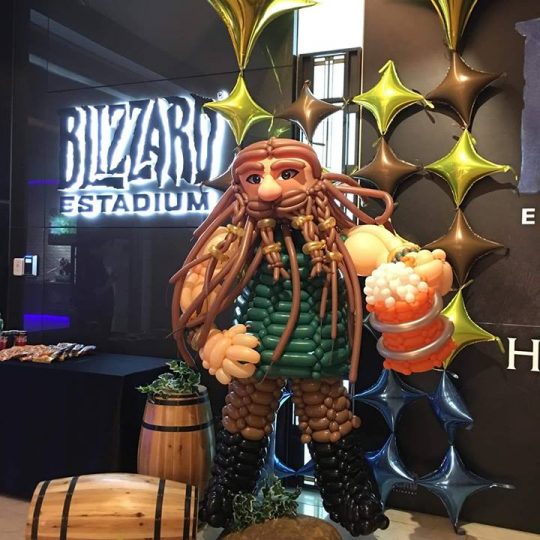 Blizzard_Balloon decoration_氣球佈置_旅店老闆