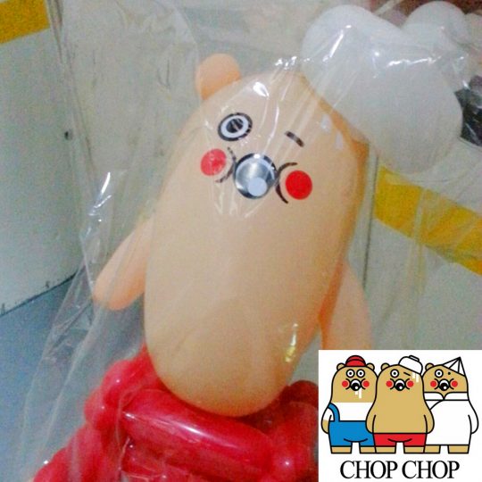 造型氣球達人 恰恰食堂吉祥物造型氣球