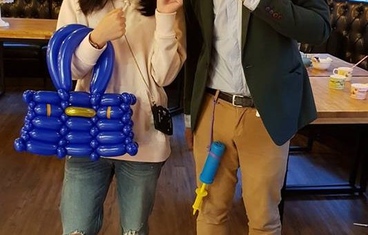 造型氣球達人 Hermes balloon_customized balloon_balloon twister_柏金包造型氣球