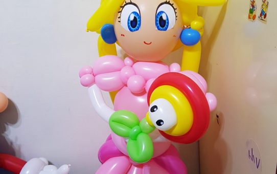 Princess Peach balloon_蜜桃公主造型氣球_